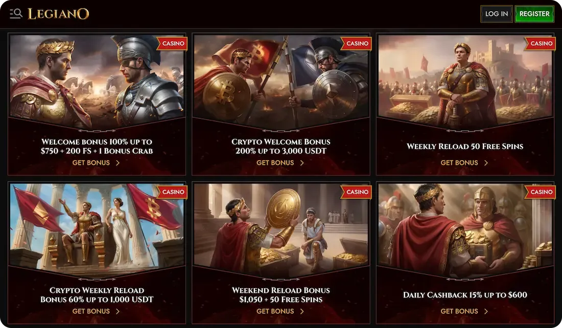 legiano casino bonus casino